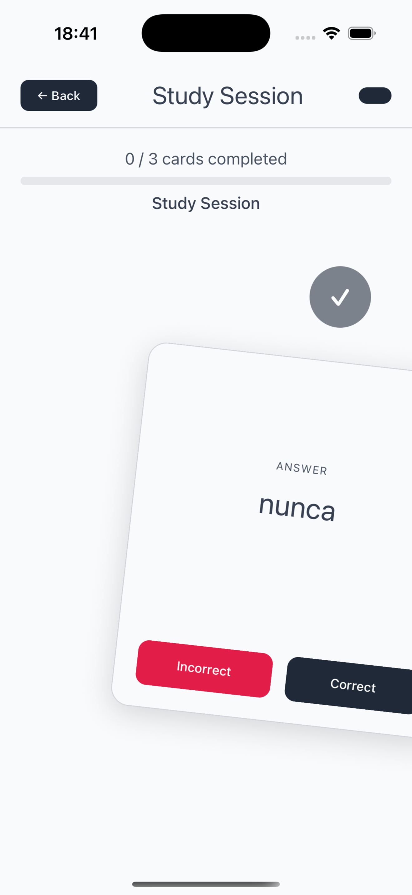 knockOut Study - Study Session